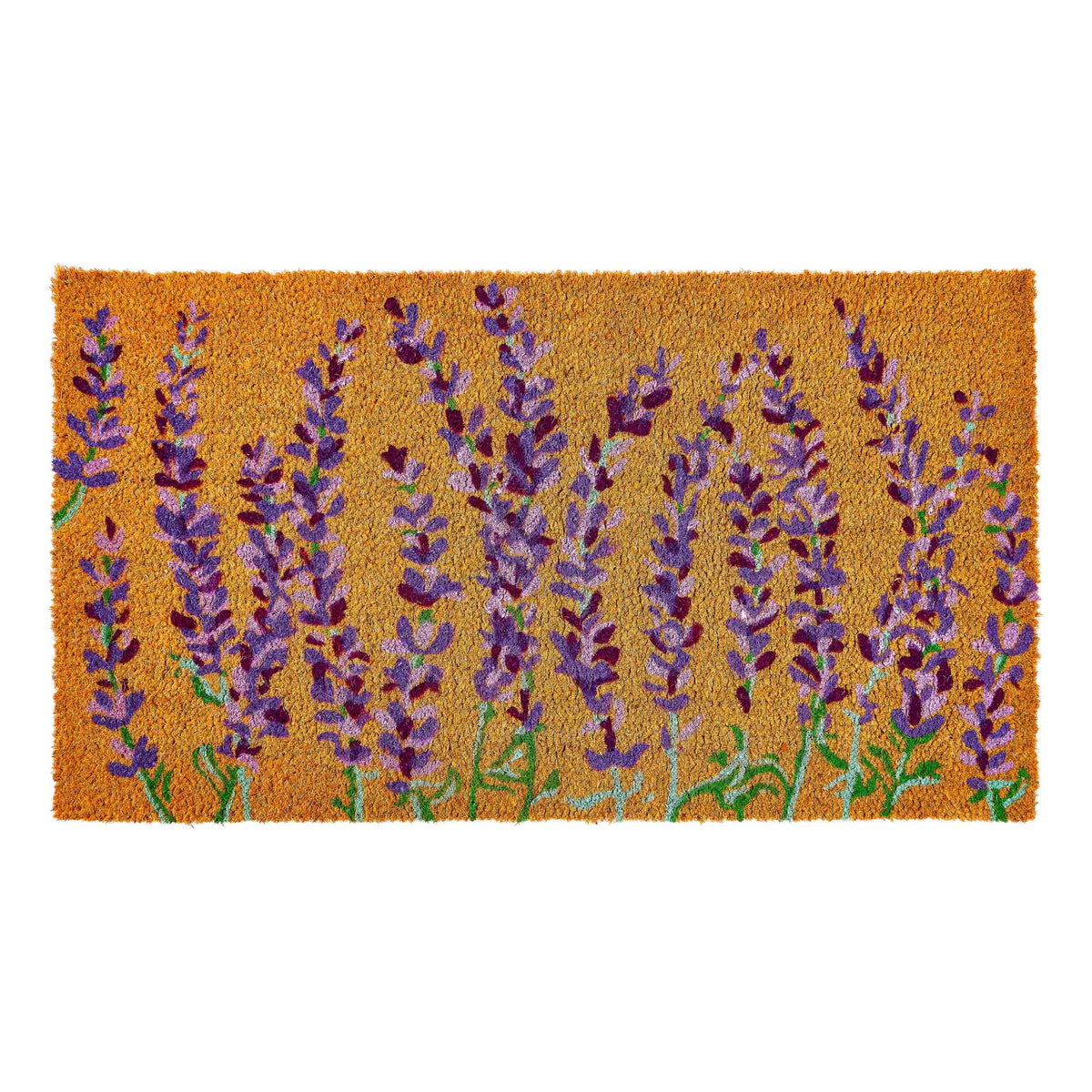 KANKUN Coco Coir Door Mat with Heavy Duty Backing, Welcome Doormat (17" x 30"), Doormat Entrance (Plain - 1Pack)
