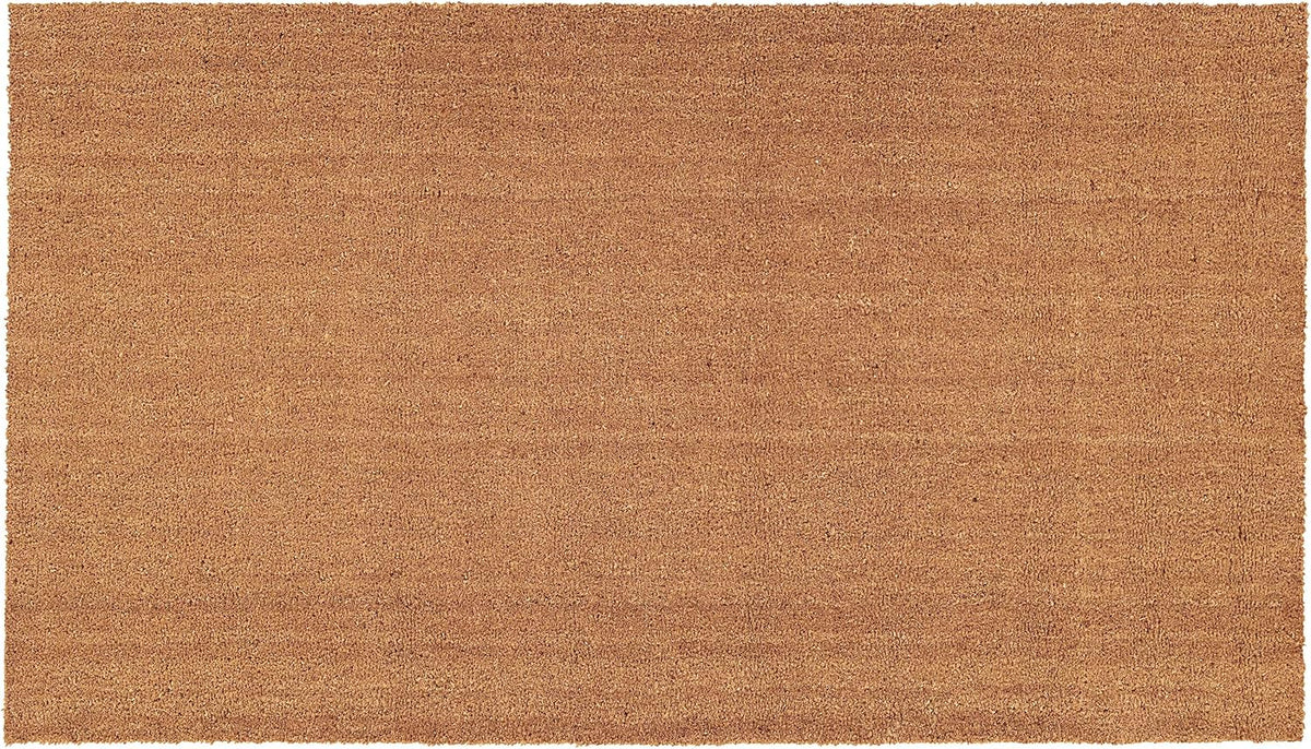 Calloway Mills 153552436 Natural Coir with Vinyl Backing Doormat, 24" x 36", Natural
